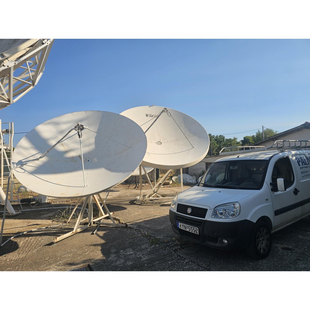 ANT1 TV 4.8 μετρα Teleste Φιλανδικη Κεραια μετατροπη απο C band σε Ku 2026