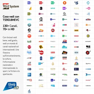 Telesystem TS9019 HEVC tivùsat