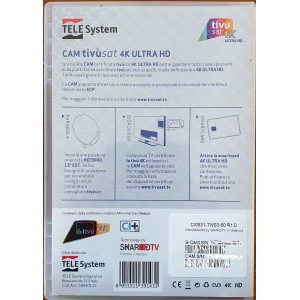 Tivusat 4k Module & Card