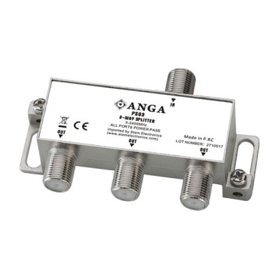 Διακλαδωτής ANGA PS03 Splitter με Διέλευση Τάσης