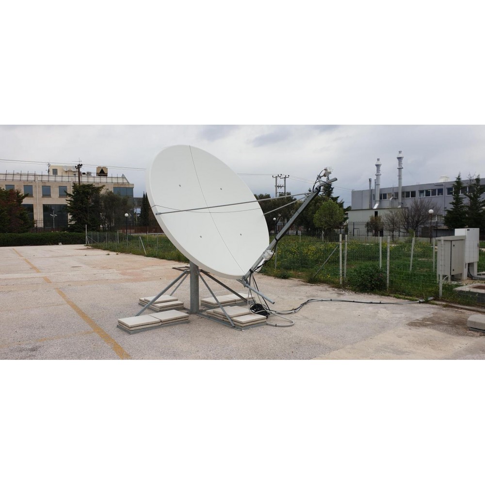 Hellas Sat  2.4 meters antenna uplink Ka band 