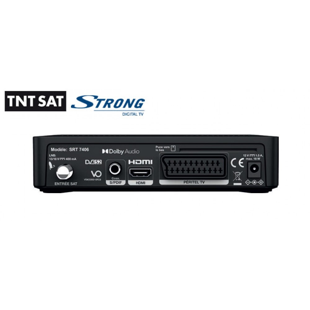 STRONG SRT 7408 TNT SAT Decoder With PVR Function